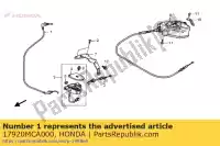 17920MCA000, Honda, cable comp. b, throttle honda gl 1800 2001 2002 2003 2004 2005, New
