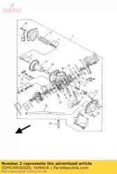 Aquí puede pedir juego de agujas de Yamaha , con el número de pieza 3DM1490J0000: