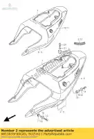 6813035F00CA5, Suzuki, conjunto de fita, quadro suzuki gsx r 750, Novo