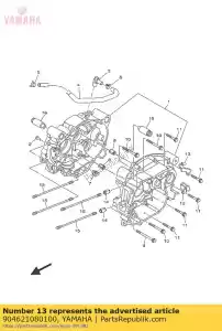 yamaha 904621080100 serrer - La partie au fond