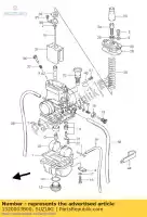 1320003B00, Suzuki, carburador assy suzuki rm 80 2000 2001, Novo