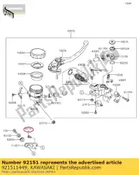 Here you can order the bolt,socket,6x10 from Kawasaki, with part number 921511449: