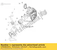 CM086903, Piaggio Group, drosselklappengeh? se piaggio mp zapm860x, zapta10w zapm86100, zapm86101 zapta1200 zapta1200, zapta1201 500 2014 2015 2016 2017 2018 2019, Novo