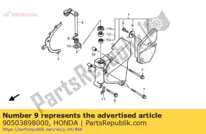 Honda 90503898000 podk?adka, poduszka zbiornika - Dół