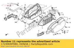 Tutaj możesz zamówić brak opisu w tej chwili od Honda , z numerem części 17249KRP980: