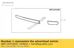 Here you can order the side protector from Honda, with part number 08P72KFG800: