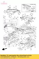 Here you can order the cover assy 2, under from Yamaha, with part number 2C0Y280900P4: