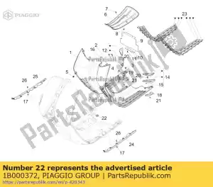 Piaggio Group 1B000372 p?yta - Dół