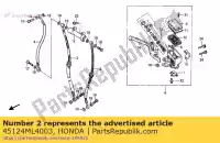 45124ML4003, Honda, pas de description disponible pour le moment honda cb 450 1986 1988, Nouveau