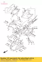 20S2172R1000, Yamaha, soporte 5 yamaha xj 600 2014 2015 2016, Nuevo