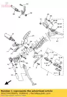 3XV274420000, Yamaha, soporte 2 yamaha tzr 125, Nuevo