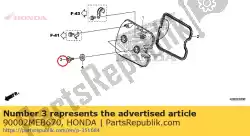 Here you can order the bolt, head cover from Honda, with part number 90002MEB670: