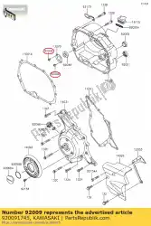 Qui puoi ordinare vite klx110-a1 da Kawasaki , con numero parte 920091745: