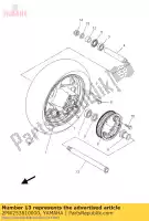 2PW253810000, Yamaha, O?, ko?o yamaha xp 500 2015 2016, Nowy