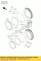 410221164, Kawasaki, d?tka 140 / 90-15 (b kawasaki el eliminator f en  b vulcan a d en500 el250 el252 252 500 250 , Nowy