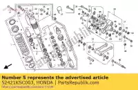 52421KSC003, Honda, nenhuma descrição disponível no momento honda crf 250 2004 2005, Novo