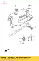 51J242311000, Yamaha, emblemat 1 yamaha xj 600, Nowy