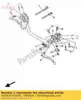 3VD839750000, Yamaha, interrupteur, poignée 2 yamaha tdm 850, Nouveau