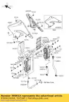 K390610004, Suzuki, radiador-assy, ??r suzuki rm z 250 2004 2005 2006, Novo