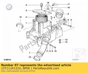 bmw 13711341210 collecteur d'admission - La partie au fond