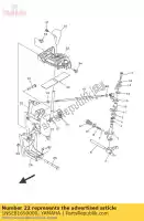 1NSE81690000, Yamaha, Braccio, spostamento 2 yamaha  yfm 350 2013 2014 2015 2016 2017 2019 2021, Nuovo