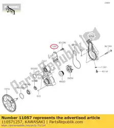 Tutaj możesz zamówić 01 wspornik od Kawasaki , z numerem części 110571257: