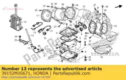 Aquí puede pedir no hay descripción disponible en este momento de Honda , con el número de pieza 39152MJG671: