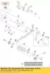 ktm 60411023000 gear position sensor - Bottom side