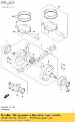 Qui puoi ordinare sigillo, olio, 32x47x da Suzuki , con numero parte 0928332037: