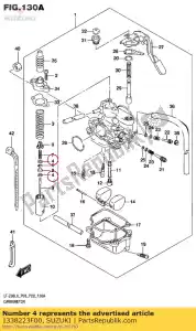 suzuki 1338223F00 washer - Bottom side