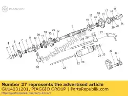 Here you can order the fork 5a from Piaggio Group, with part number GU14231201: