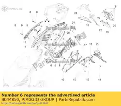 Qui puoi ordinare accoppiamento sacchi a sinistra da Piaggio Group , con numero parte B044850: