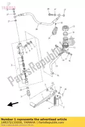 Tutaj możesz zamówić peda?, hamulec od Yamaha , z numerem części 14B272110000: