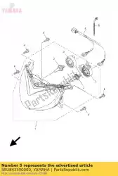 Aquí puede pedir cable, faro de Yamaha , con el número de pieza 5RU843590000: