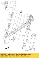 5113019C1013L, Suzuki, tube, extérieur r. suzuki gsx  f fu fu2 gsxr w sp r gsx600fuu2 gsx750f gsx600f 600 750 , Nouveau