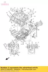 Aquí puede pedir boquilla 1 de Yamaha , con el número de pieza 26H151380000: