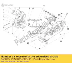 Piaggio Group 848893 tapeind - Onderkant