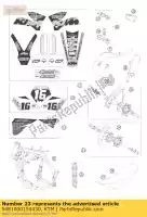 5481000154430, KTM, roue arrière cpl.2,15x19 excel ktm sx sxs 125 250 450 540 2005, Nouveau