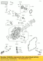 92045Y018, Kawasaki, Cuscinetto a sfere, 600 kvf300ccf kawasaki  brute force kvf 300 2012 2013 2015 2016 2017 2018 2020 2021, Nuovo