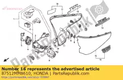 Aquí puede pedir marca, accesorios de Honda , con el número de pieza 87512MM8610: