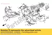 64205MN5000, Honda, stampaggio, r. fr. lato honda gl 1500 1988 1989 1990 1991 1992 1993 1994 1995 1996 1997 1998 1999 2000, Nuovo