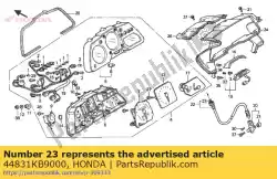 momenteel geen beschrijving beschikbaar van Honda, met onderdeel nummer 44831KB9000, bestel je hier online: