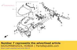 Tutaj możesz zamówić fr górna c * typ2 * od Honda , z numerem części 64202MR8920ZA: