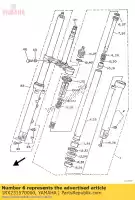 1RX231570000, Yamaha, pier?cie?, t?ok yamaha tzr 250, Nowy