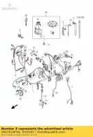 3661924F00, Suzuki, guide, câblage ha suzuki gsx hayabusa r ru1 ru2z ru2 se ruz rz gsx1300r gsx1300rz 1300 , Nouveau