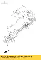 4489024F00, Suzuki, talerz, brea do zbiornika suzuki gsx 1300 2008 2009 2010 2011, Nowy