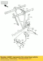 160871051, Kawasaki, valvola di controllo kawasaki zzg dfi a zn voyager zn1300 z1300 1300 , Nuovo