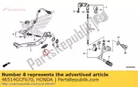 46514GCF670, Honda, spring, brake pedal honda xr  r vfr f crf crosstourer x dtc fd xd dct xr70r crf70f vfr1200x vfr1200xd vfr1200xa 70 1200 , New