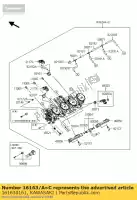161630161, Kawasaki, throttle-assy, ??ttk38 zr1000daf kawasaki z 1000 2010 2011 2012 2013, Novo