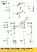 44037015518R, Kawasaki, holder-fork under,f.s.bl klx15 kawasaki d tracker 150 2016, New